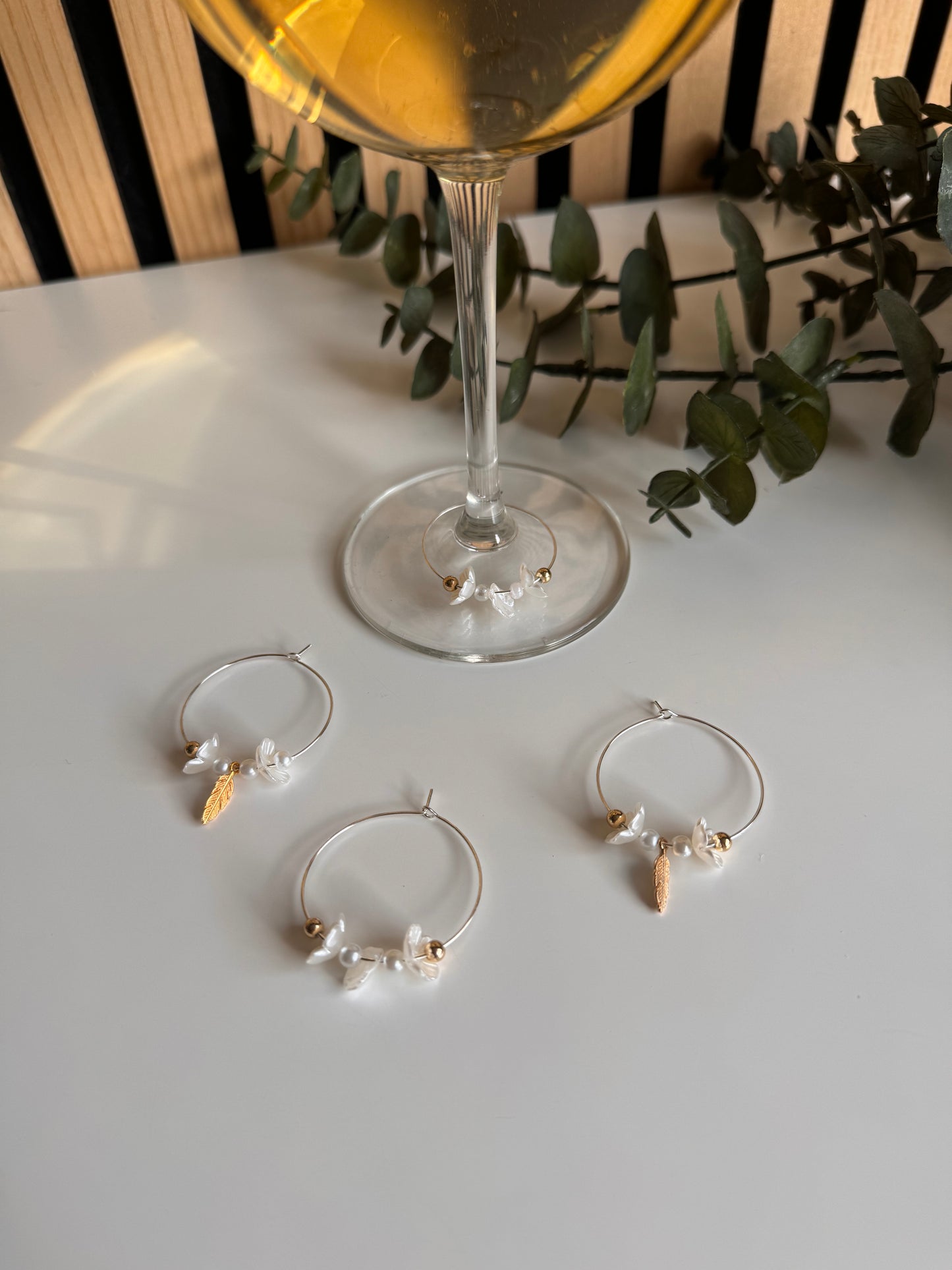 Wijnmarkers Ringen - Set Wit