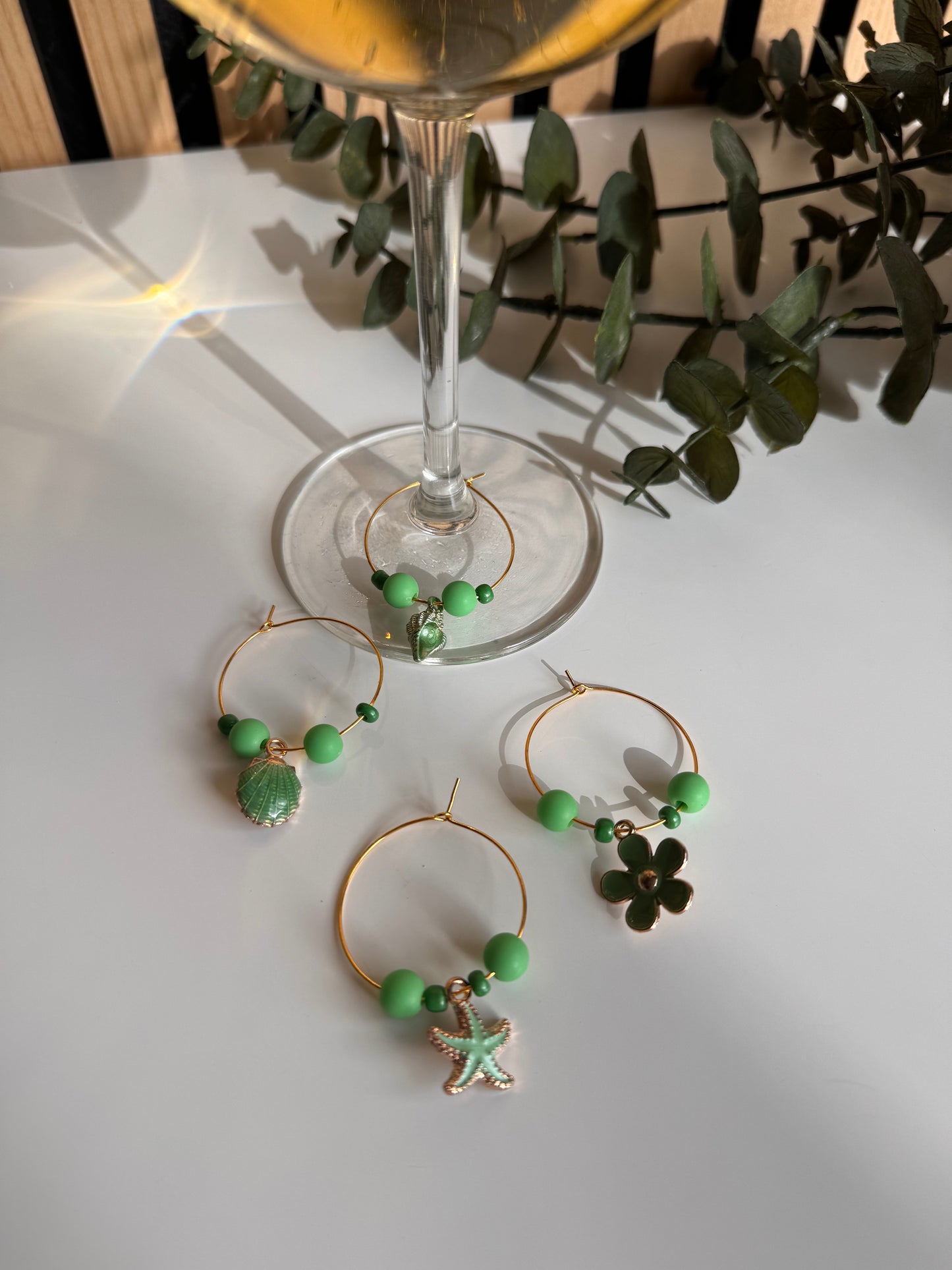 Wijnmarkers Ringen - Set Groen