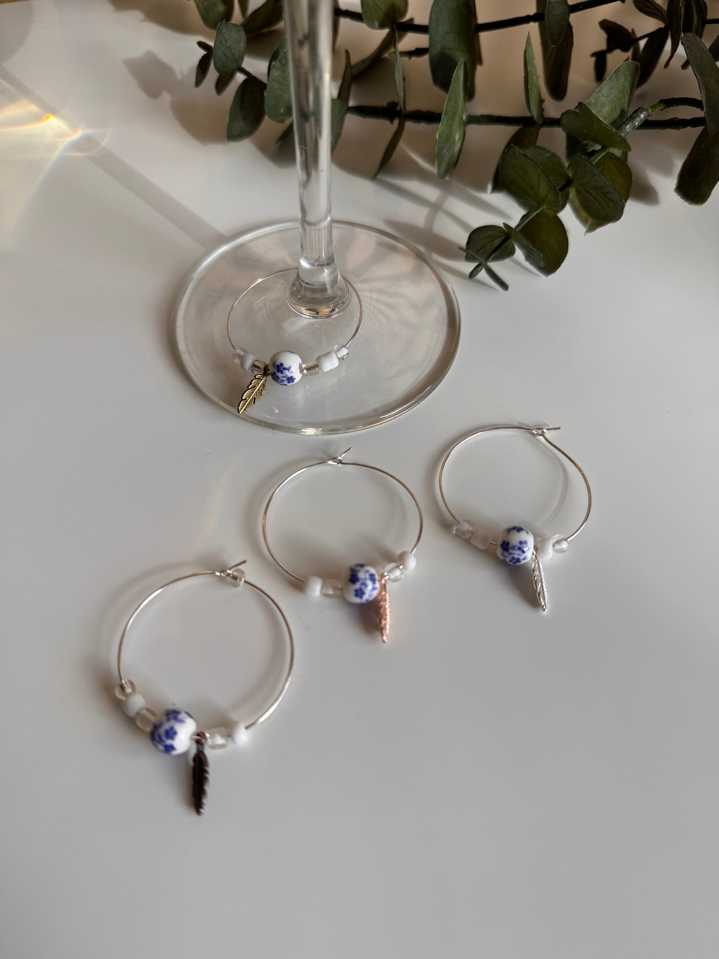 Wijnmarkers Ringen - Set Delfs Blauw