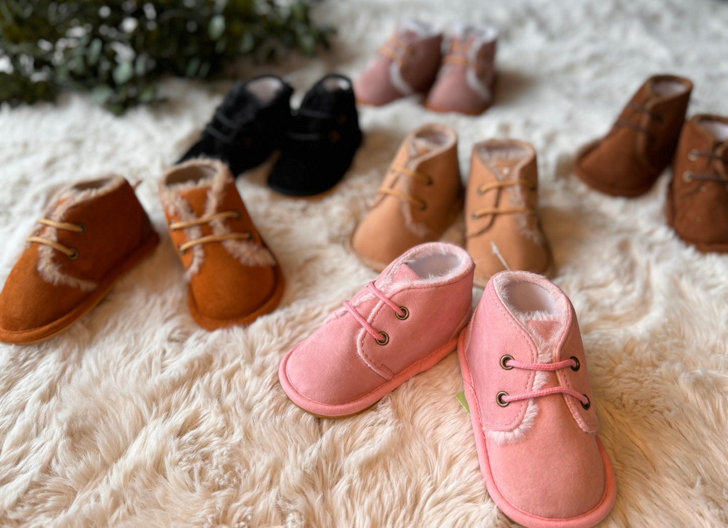 Baby Mocassins Bont / Zwart