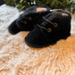 Baby Mocassins Bont / Zwart