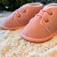 Baby Mocassins Bont / Roze