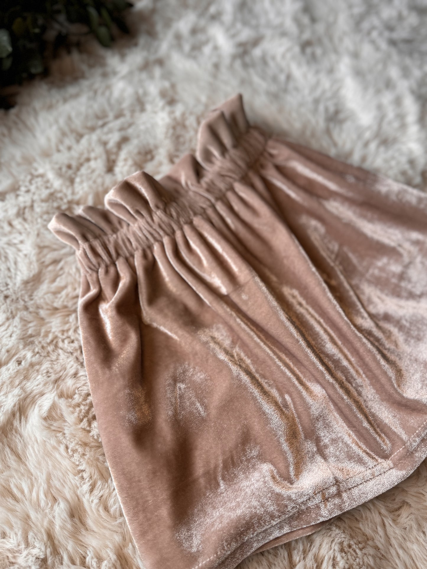 Rok Velvet Beige