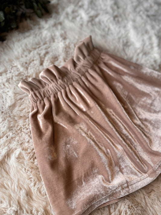 Rok Velvet Beige