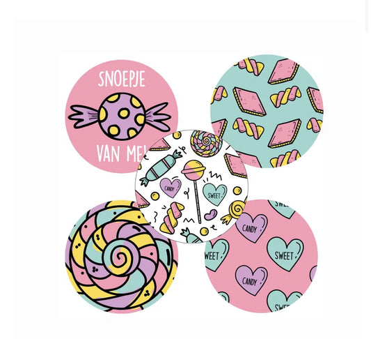 Stickers – Sweet candy | 10 stuks