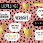 Stickervel - Lievelings