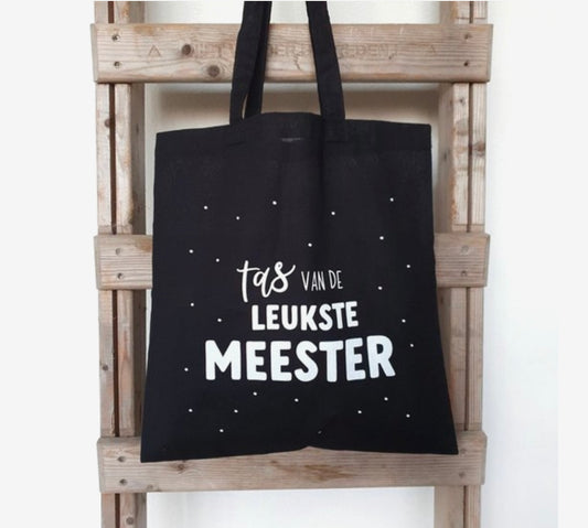 Tas van de leukste meester