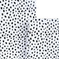 KP® Gift bag - 101 Dots wit/zwart - 13 x 6 x 17,5 + 2,5cm,