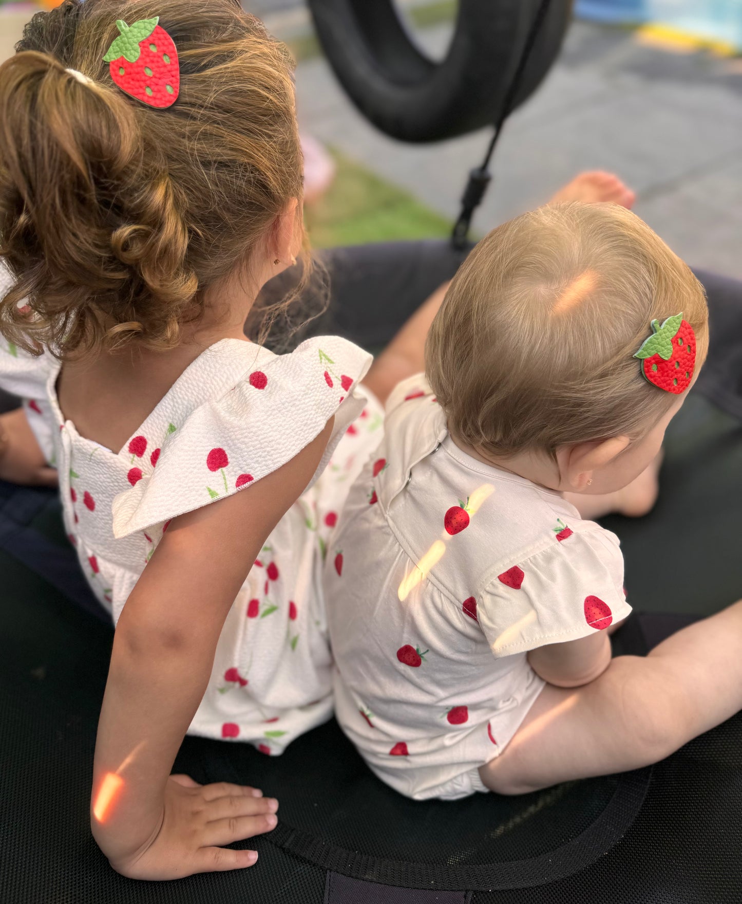 Strawberry clip - Rood - Antislip