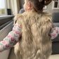 Gilet Bont Lang Haar
