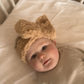 Haarband teddy | babyhaarband - Bruin