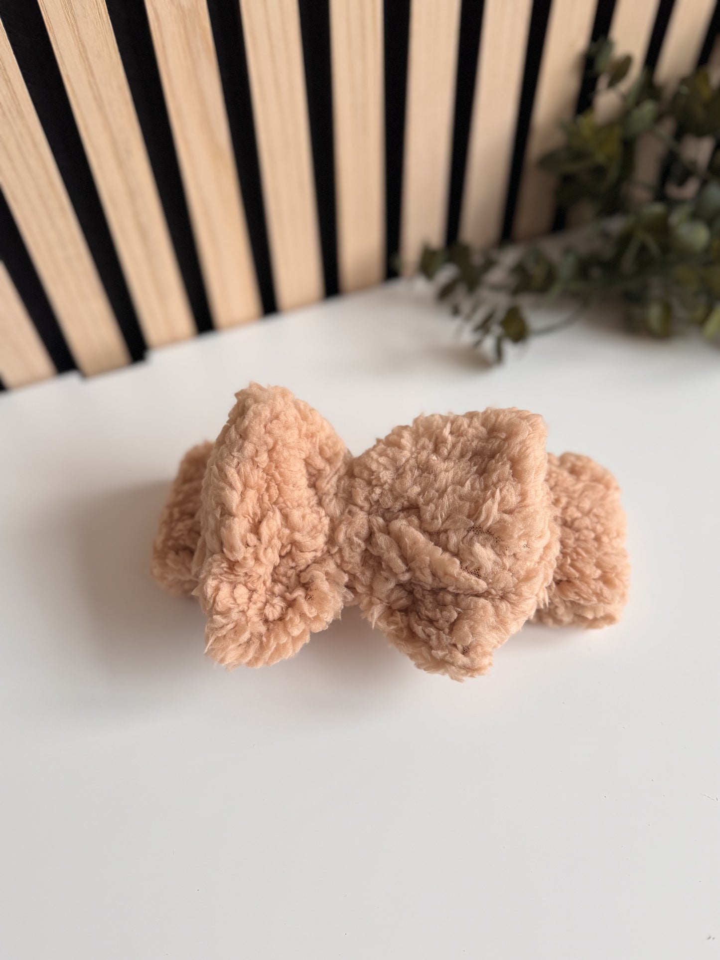 Haarband teddy | babyhaarband - Bruin