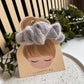 Fluffy Scrunchie - Grey