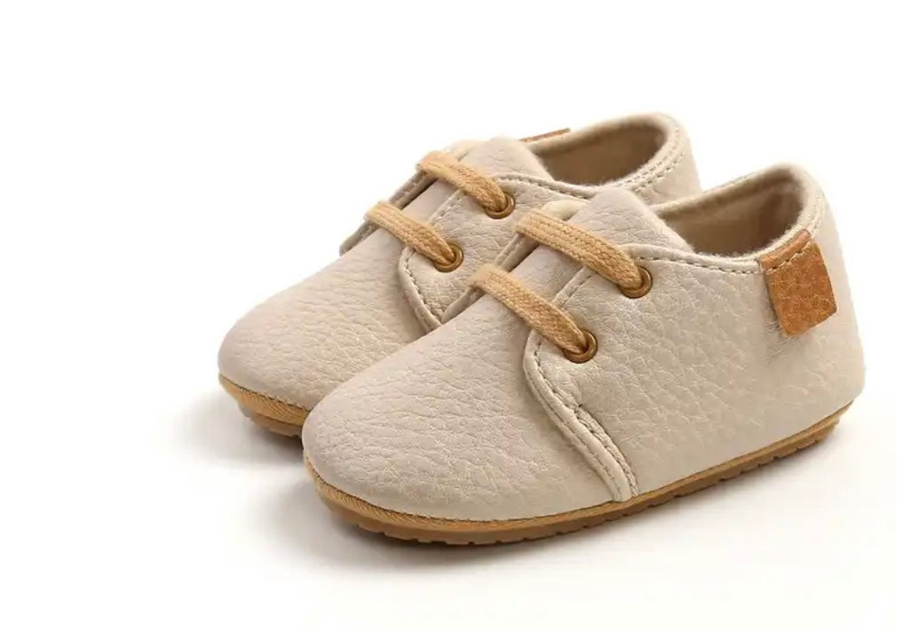 Baby Mocassins Beige