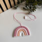 Bijtketting - Regenboog  - Roze