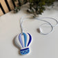 Bijtketting - Luchtballon - Blauw