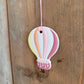 Bijtketting - Luchtballon - Roze