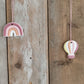 Bijtketting - Luchtballon - Roze