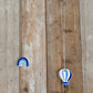 Bijtketting - Luchtballon - Blauw