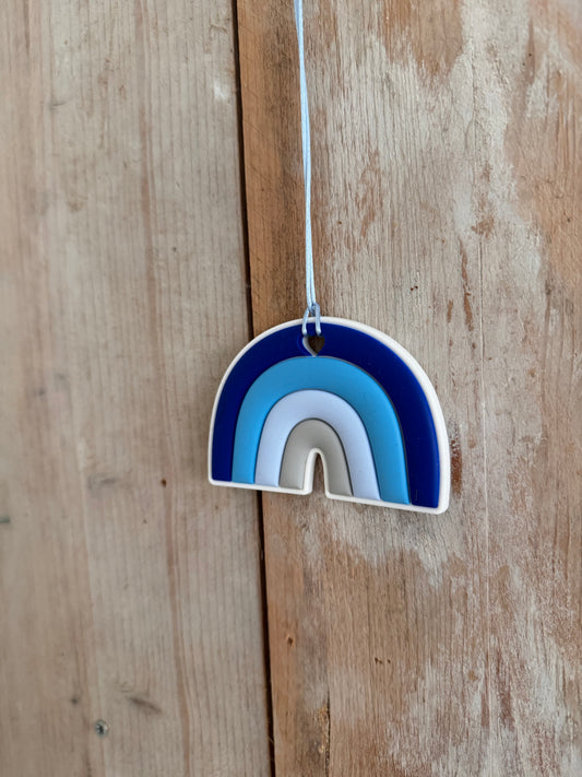 Bijtketting - Regenboog - Blauw