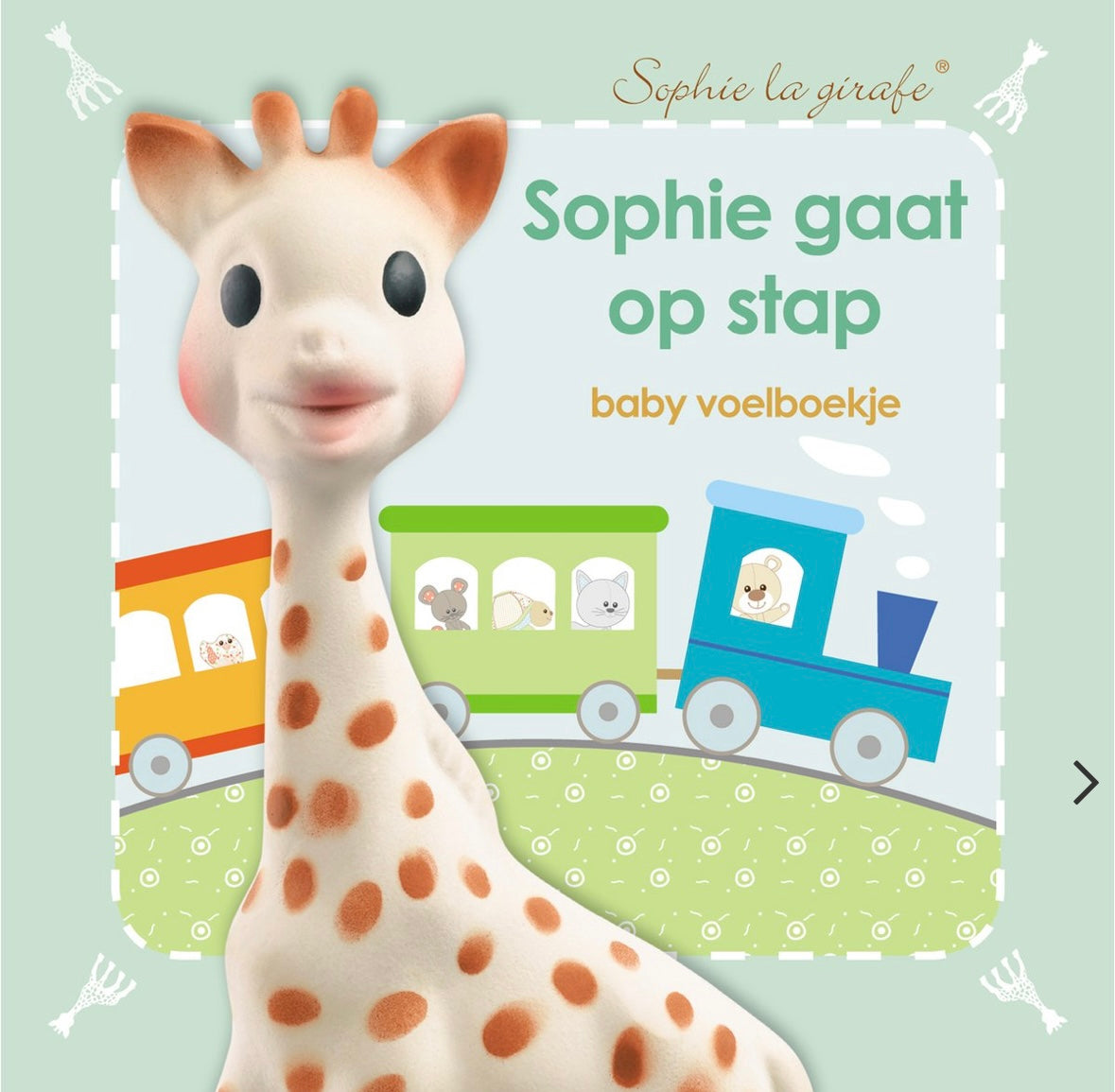 Sophie de giraf voelboekje: Sophie gaat op stap