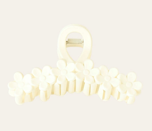 Haarclip Flower - Cream