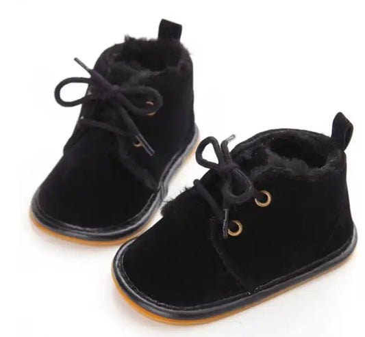 Baby Mocassins Bont / Zwart