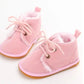 Baby Mocassins Bont / Roze