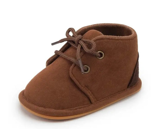 Baby Mocassins Donkerbruin