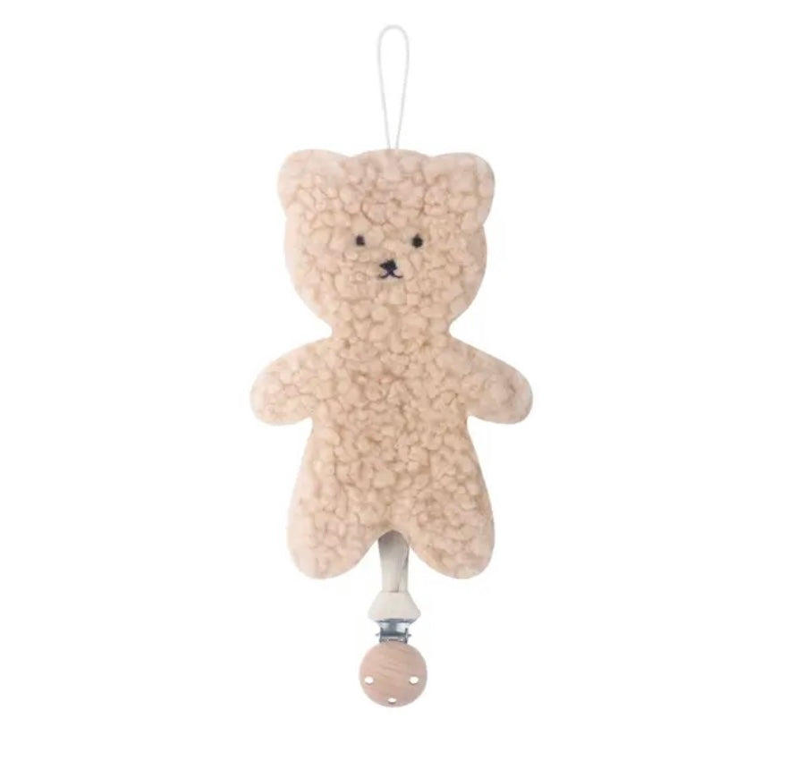 Teddy - Beertje - Speendoekje - Lichtbruin