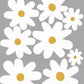 Muursticker kinderkamer - Muurstickers babykamer - Madeliefjesprint set 26 stuks - Daisy bloemen set - Madeliefjes bloemen - Muurdecoratie - Bloemen stickers