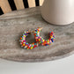 Oorbellen - Multi Collor Ringen