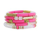 Armbanden Set 5 Stuks - Neon Roze