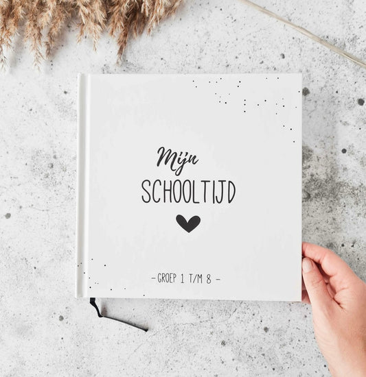 Mijn schooltijd l zwart/wit | stip