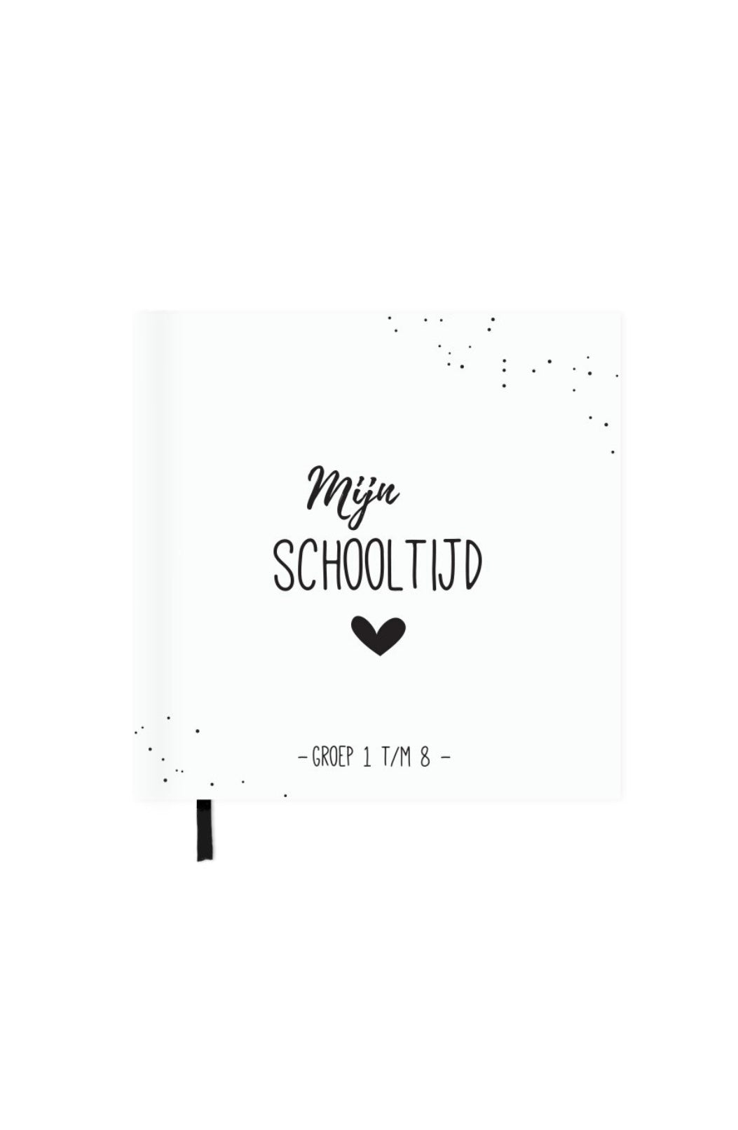 Mijn schooltijd l zwart/wit | stip