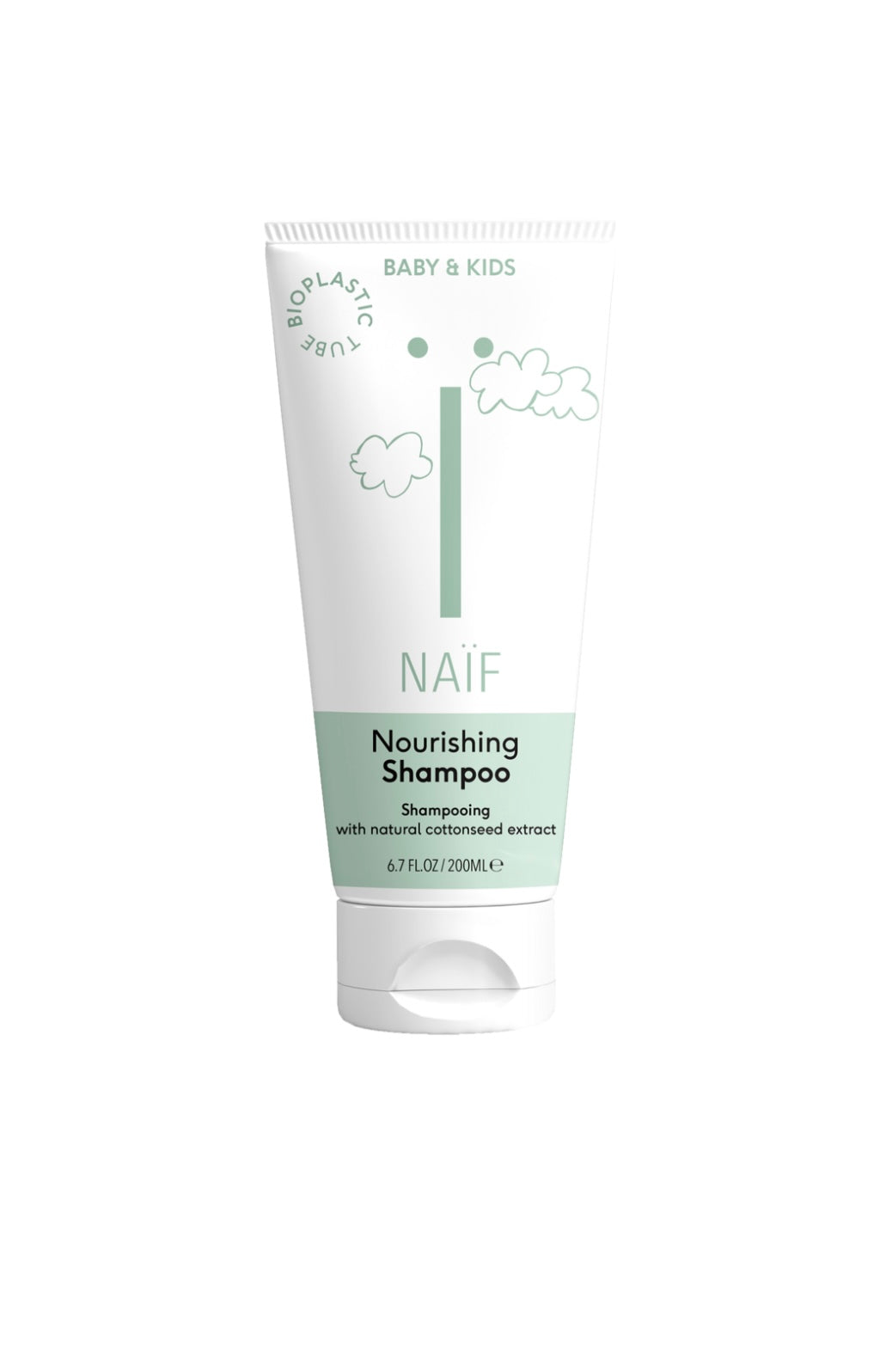 Naïf Voedende Shampoo voor Baby & Kids 200ml