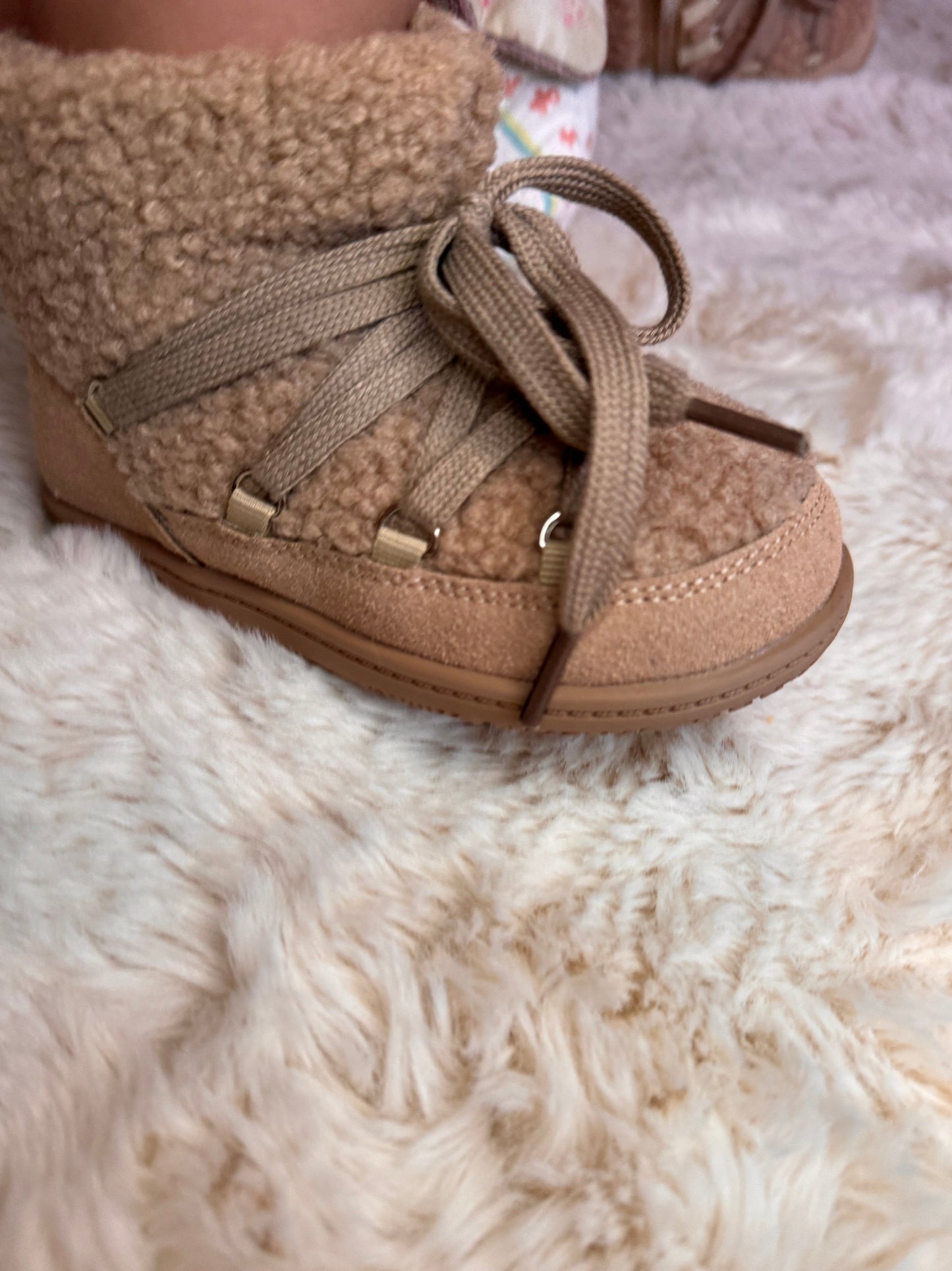 Snowboots Beige