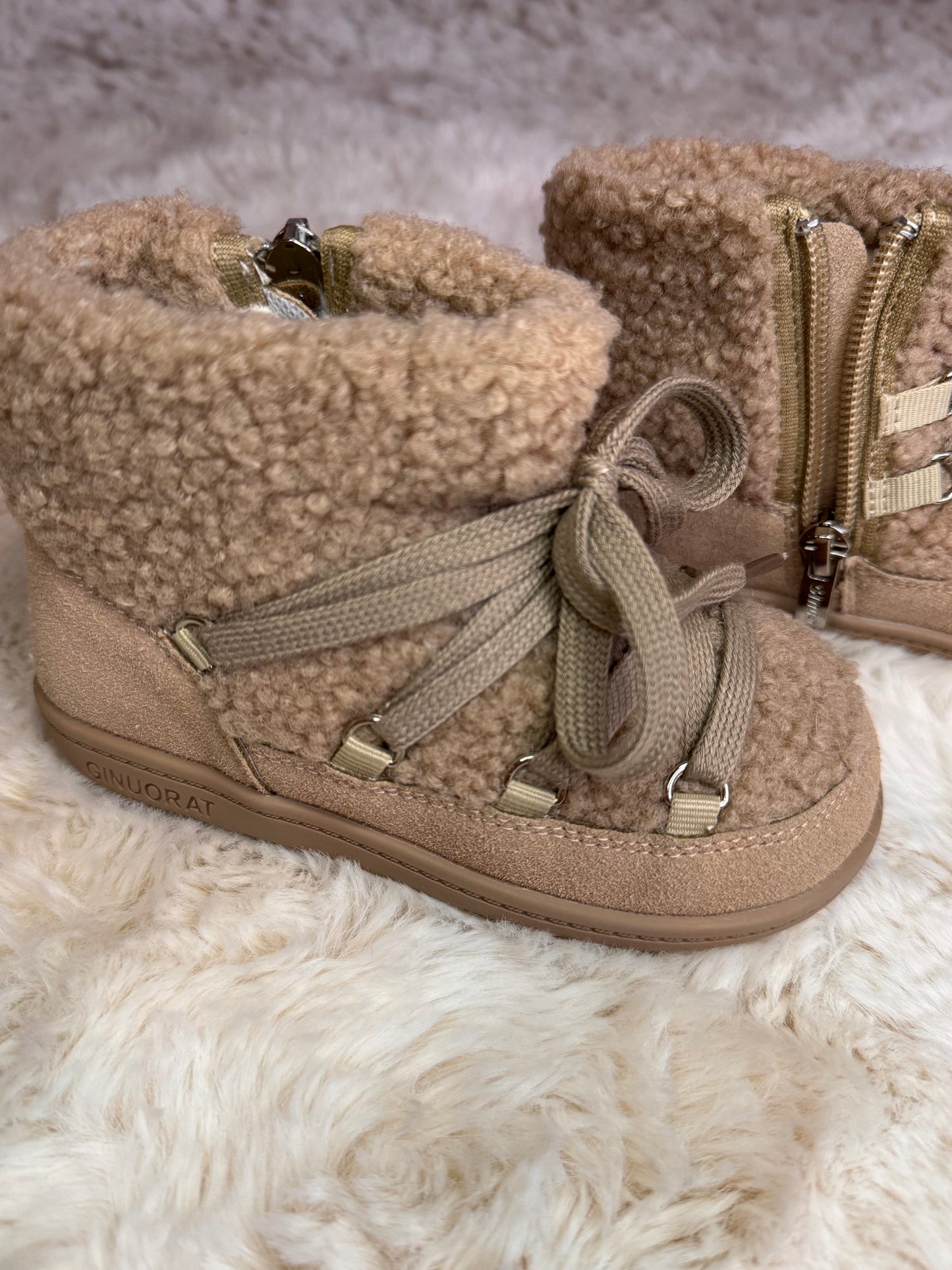 Snowboots Beige