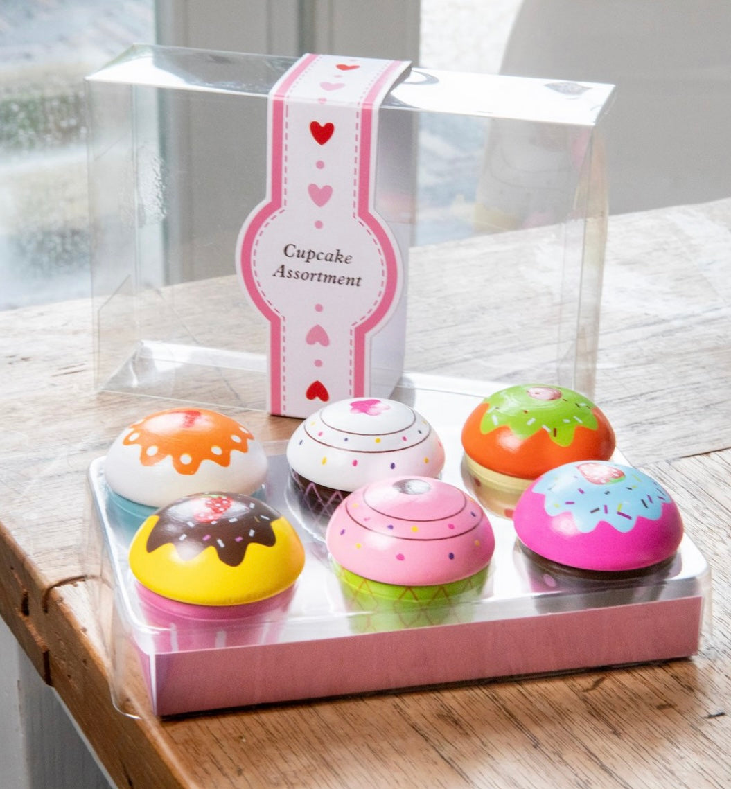 Cupcake Assortiment in Geschenkdoos - 6 stuks