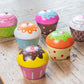 Cupcake Assortiment in Geschenkdoos - 6 stuks