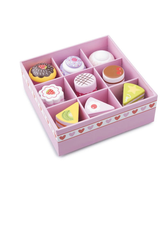 Cake/Gebak Assortiment in Geschenkdoos - 9 stuks