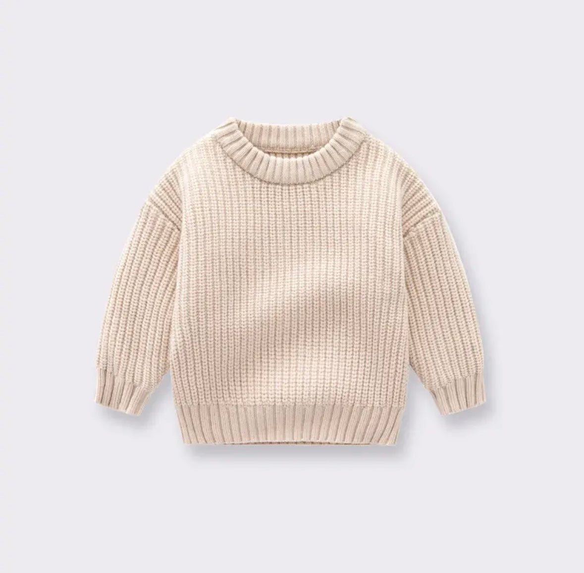 Oversized Sweater Beige