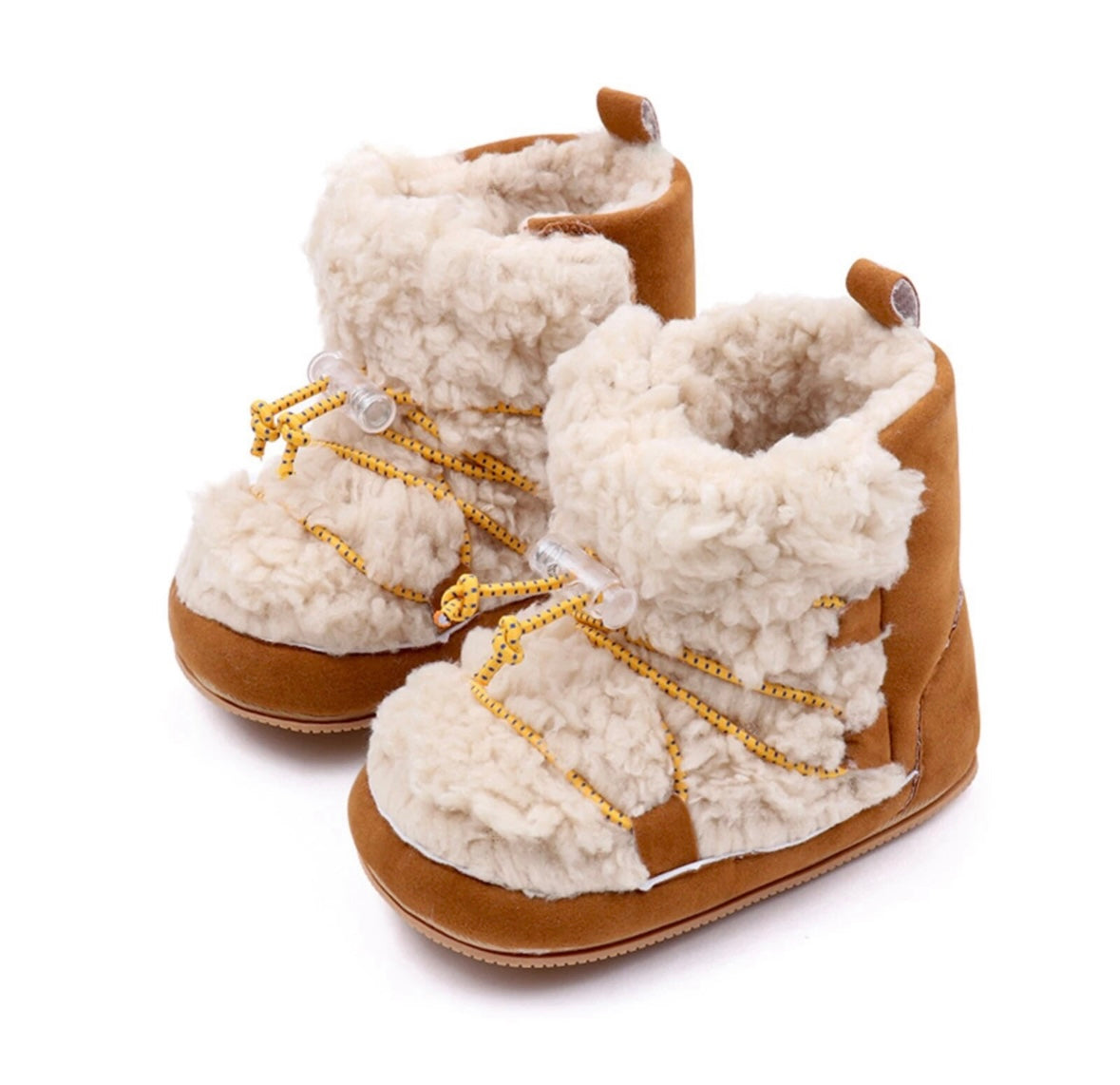 Snowboots Pluche Brown