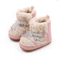 Snowboots Pluche Pink