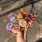 Diadeem flowers - Peach / Red