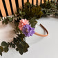 Diadeem flowers - Roze - Lilla