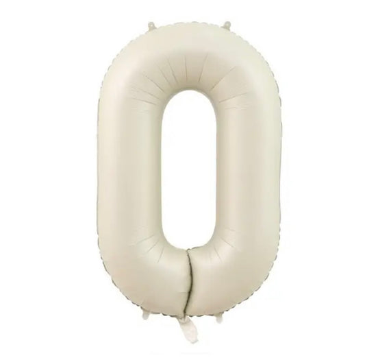 Ballon 0 ivory