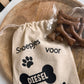 Gepersonaliseerd Zakje voor Honden Snoepjes + Inclusief Inhoud Hondenkoekjes