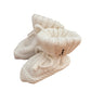 Gebreide babyslofjes - Wit - B2B - Incl Btw