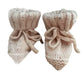 Gebreide babyslofjes - Beige - B2B - Incl Btw